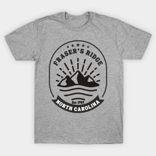 Fraser's Ridge North Carolina Established in 1767 T-Shirt